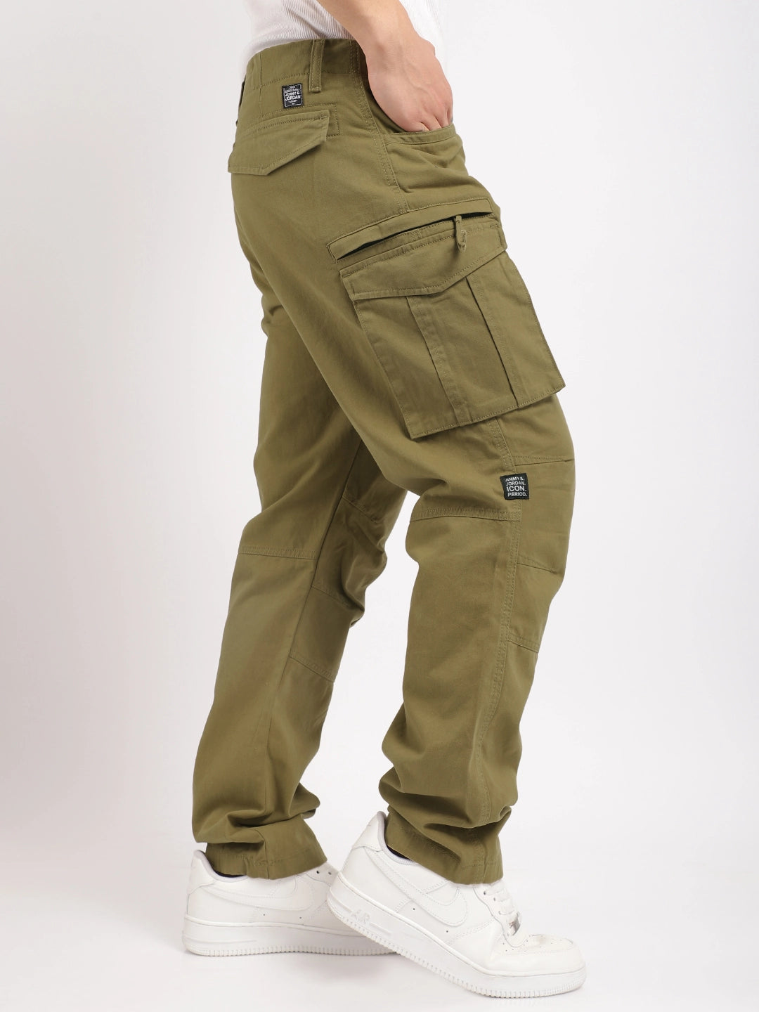 Park Lane Mustard Cotton Cargo