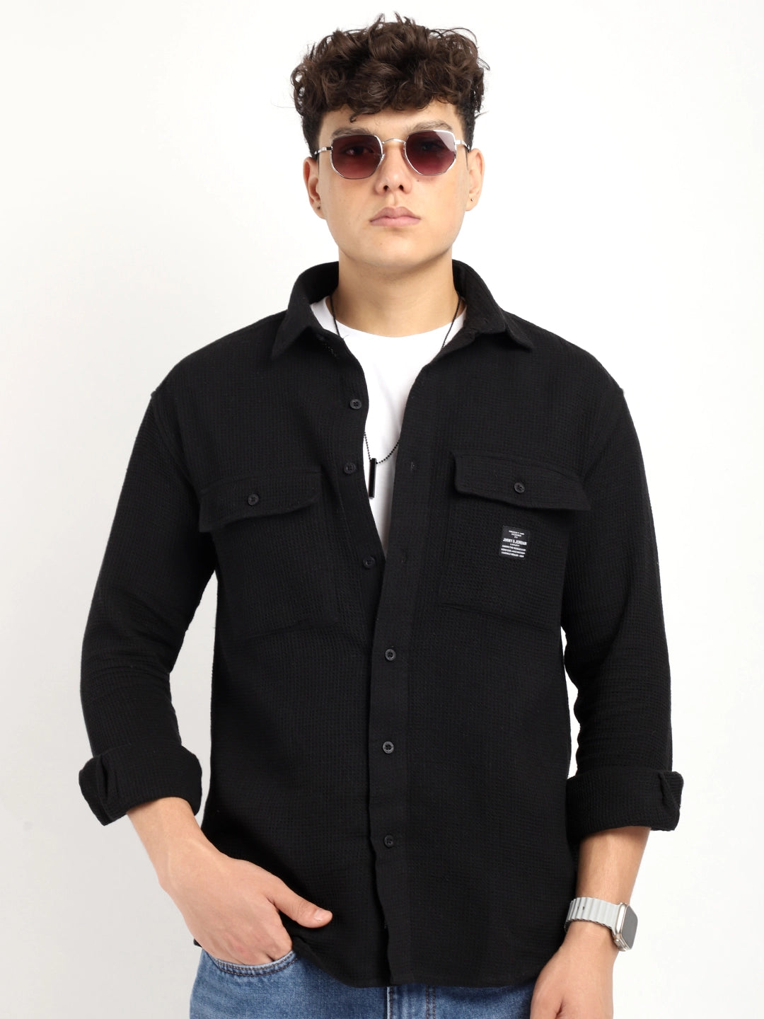 Black Full Sleeve Shirt