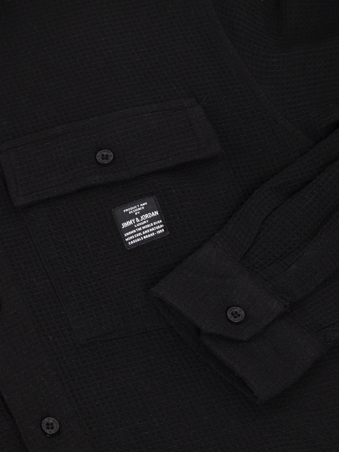 British Vintage Black Full Sleeve Shirt