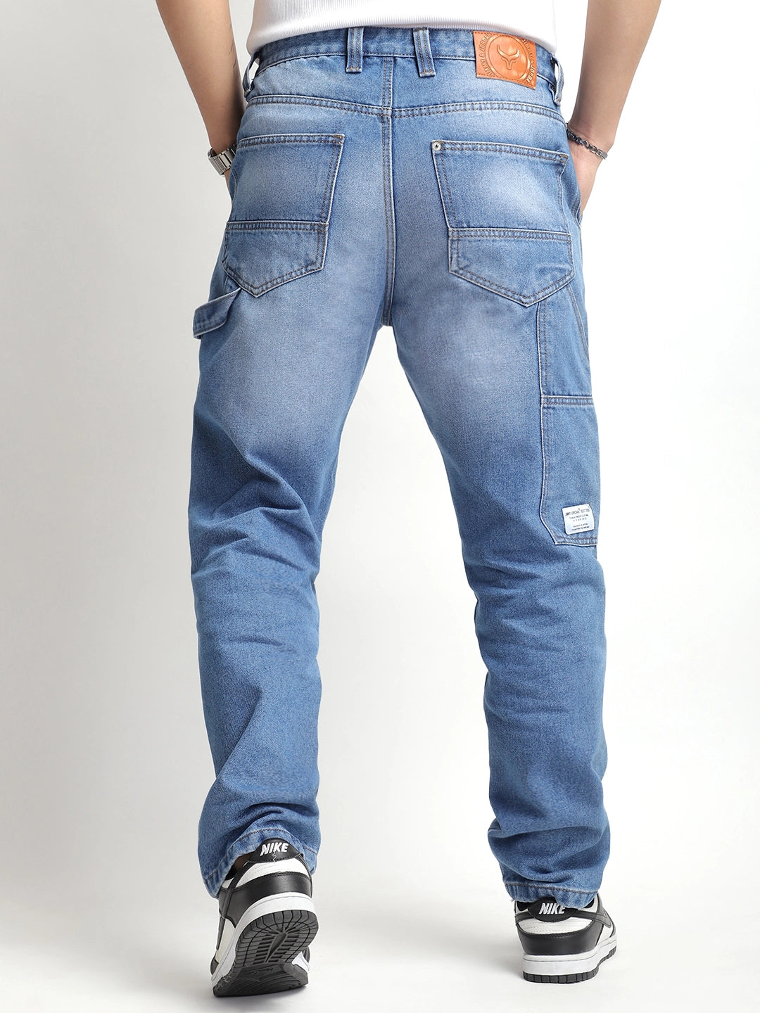 Royal Stitch Blue Denim Cargo