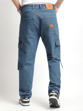 Pinnacle Threads Blue Denim Cargo