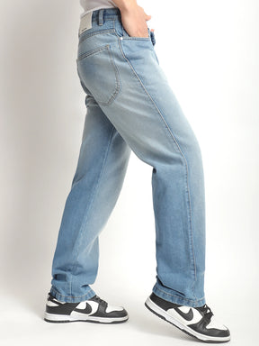 Korean Tint Blue Denim Jeans