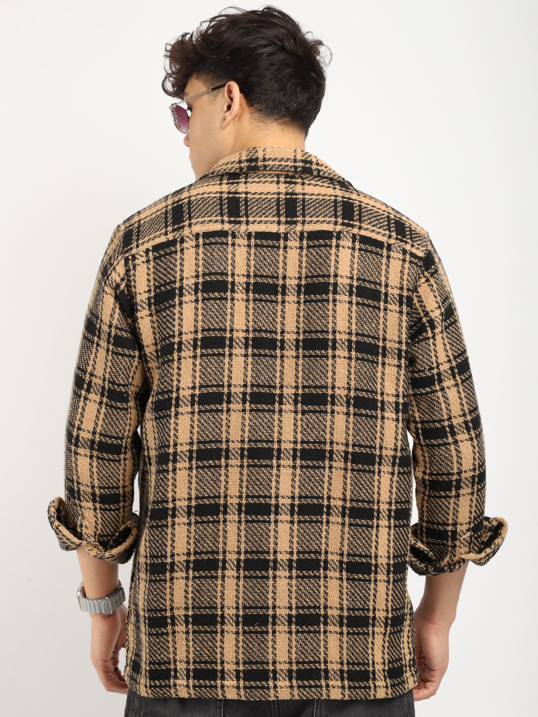 Starlit Brown Check Full Sleeve Shirt