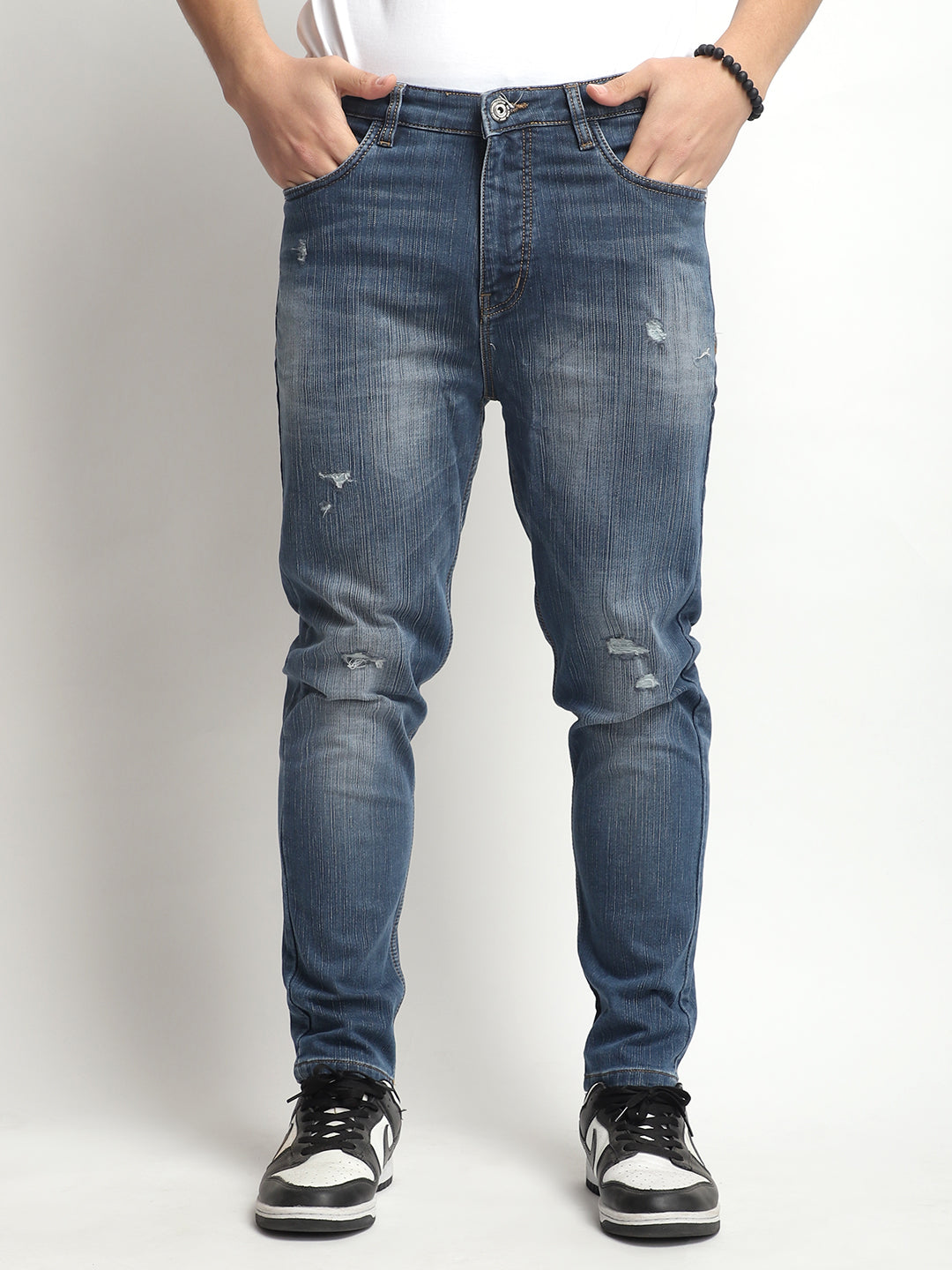 Sartorial Set Dark Blue Denim Jeans