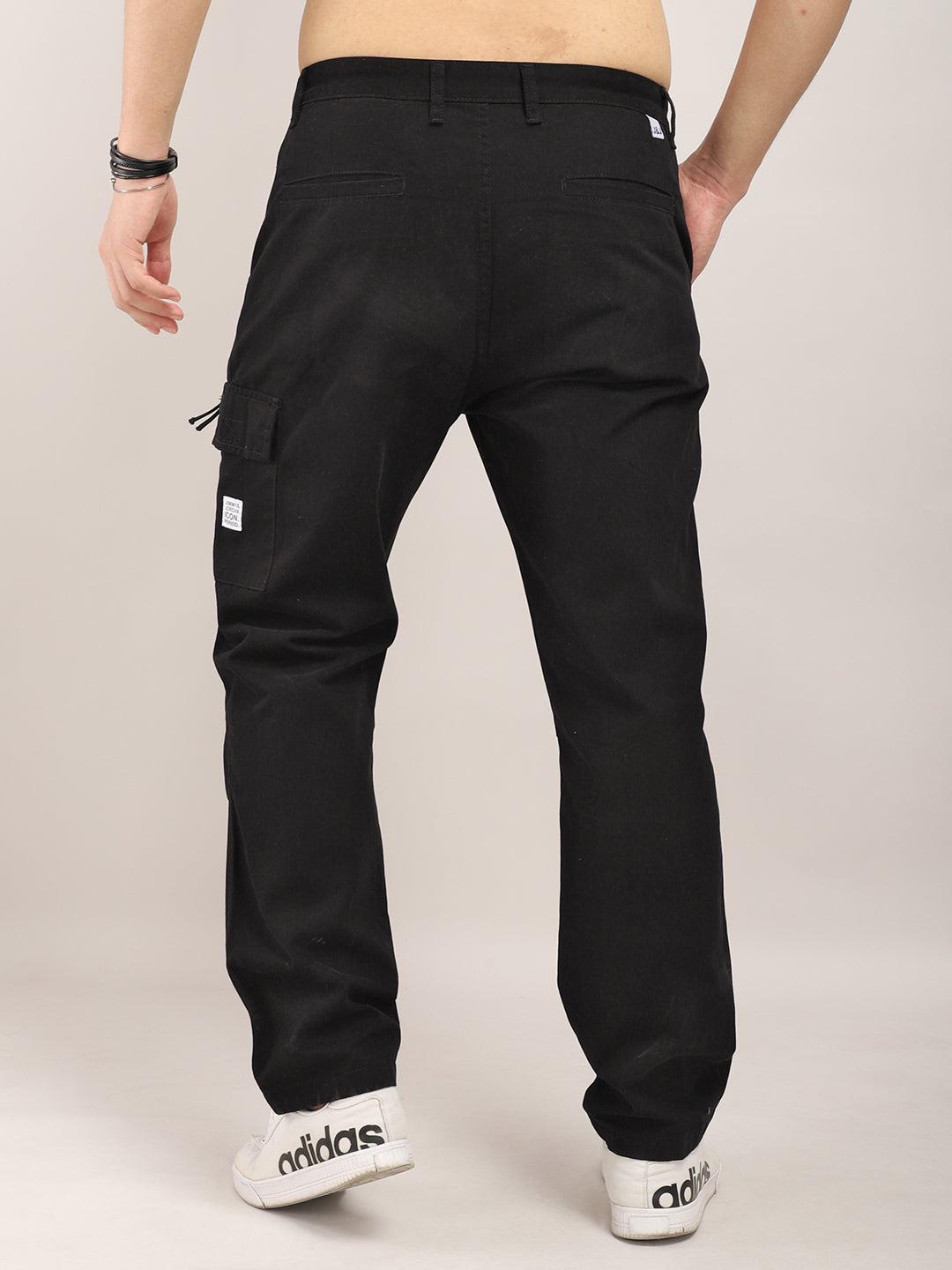 Glory Black Multi Pocket Cargo