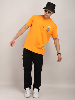 Become One Oversized Orange T-Shirt