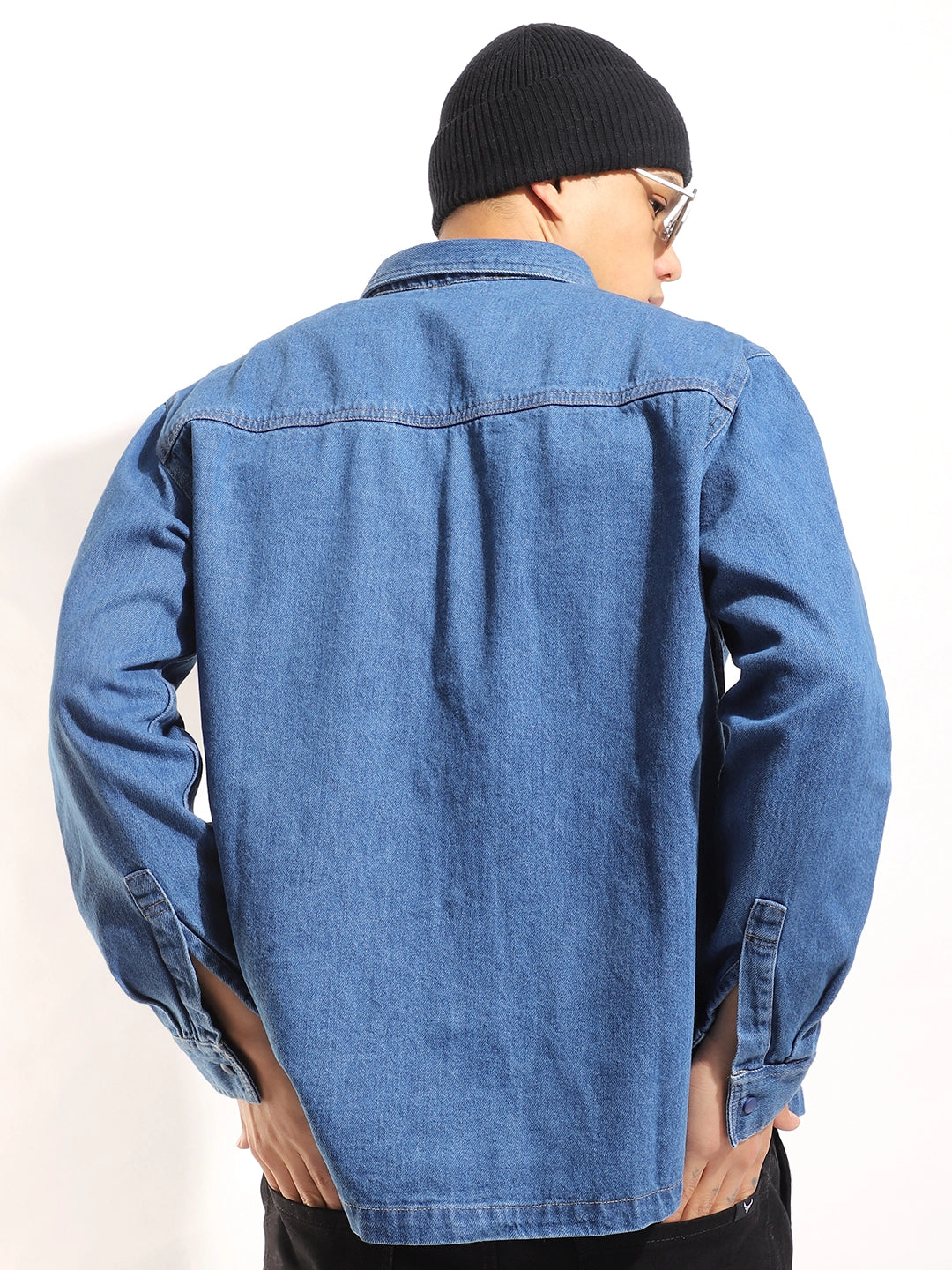 Grosvenor Garb Ocean Blue Denim Sacket