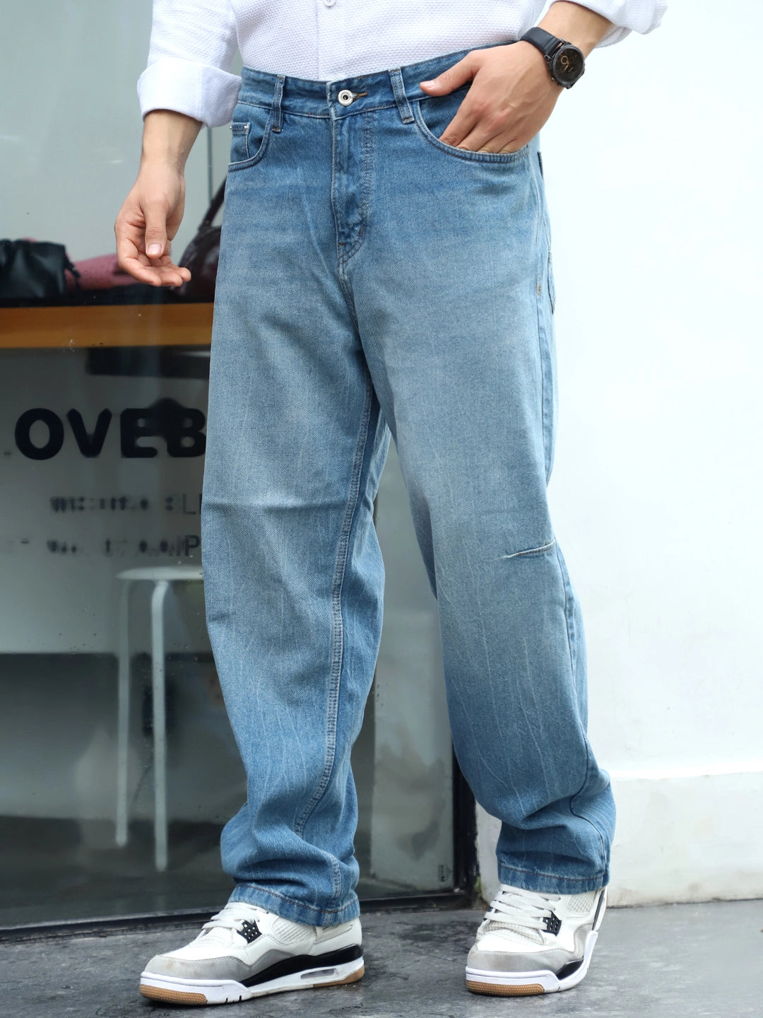 Salted Soul Tint Blue Denim Jeans 30