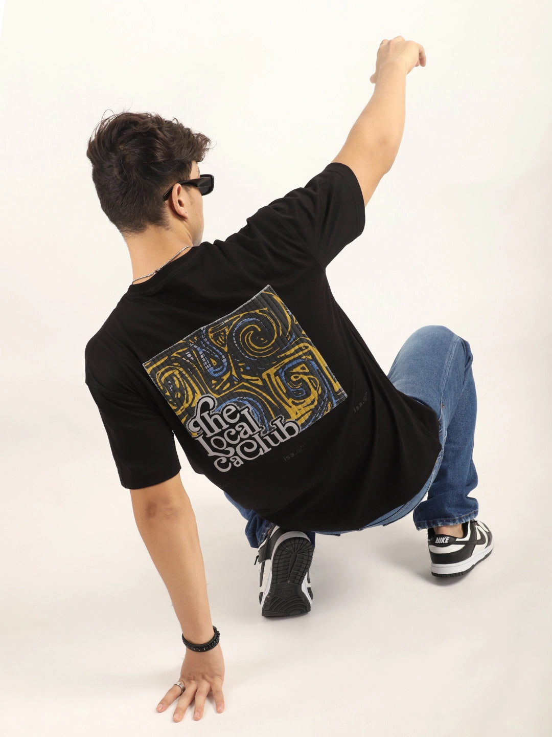 Wish Black Oversized T-Shirt
