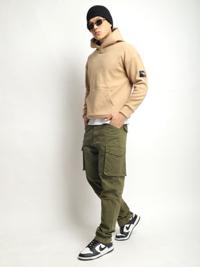 Park Lane Olive Green Cotton Cargo