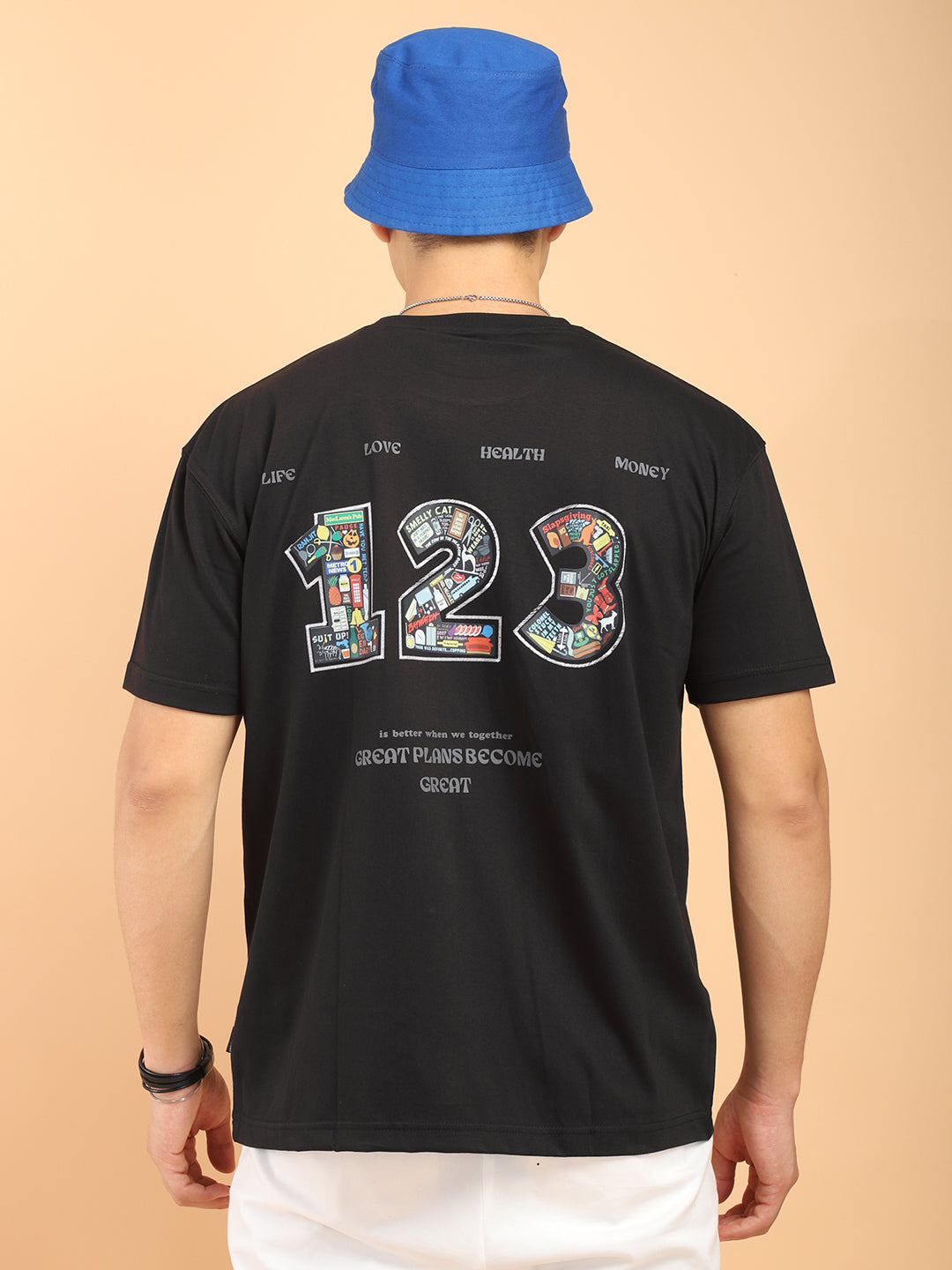 Become One Oversized Black T-Shirt