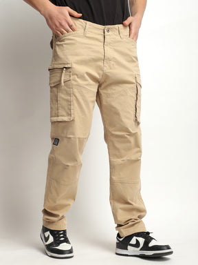 Park Lane Beige Cotton Cargo