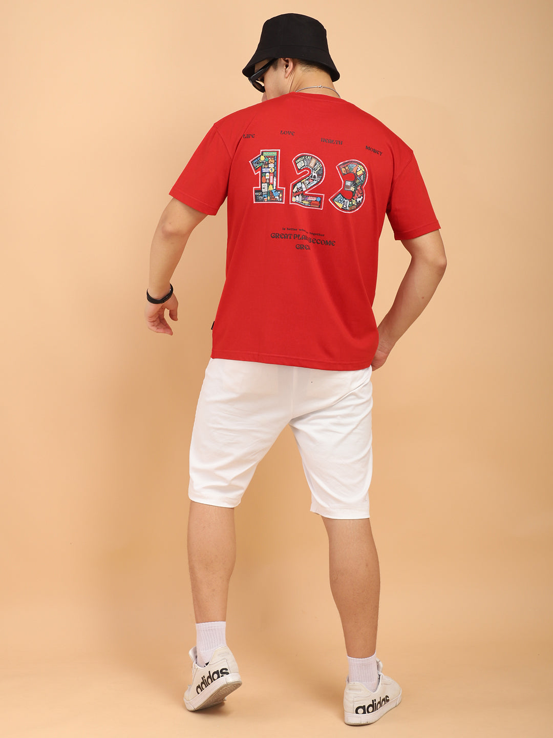 Become One Oversized Red T Shirt become-one-oversized-red-t-shirt