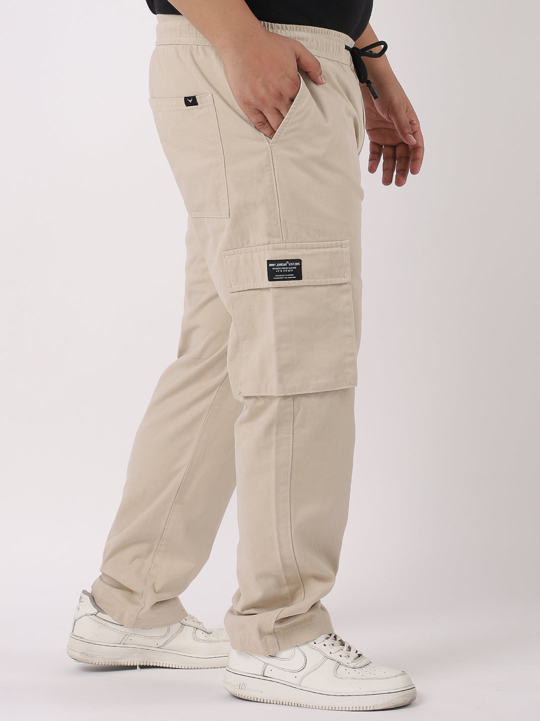 GRINDEL BEIGE PLUS SIZE CARGO