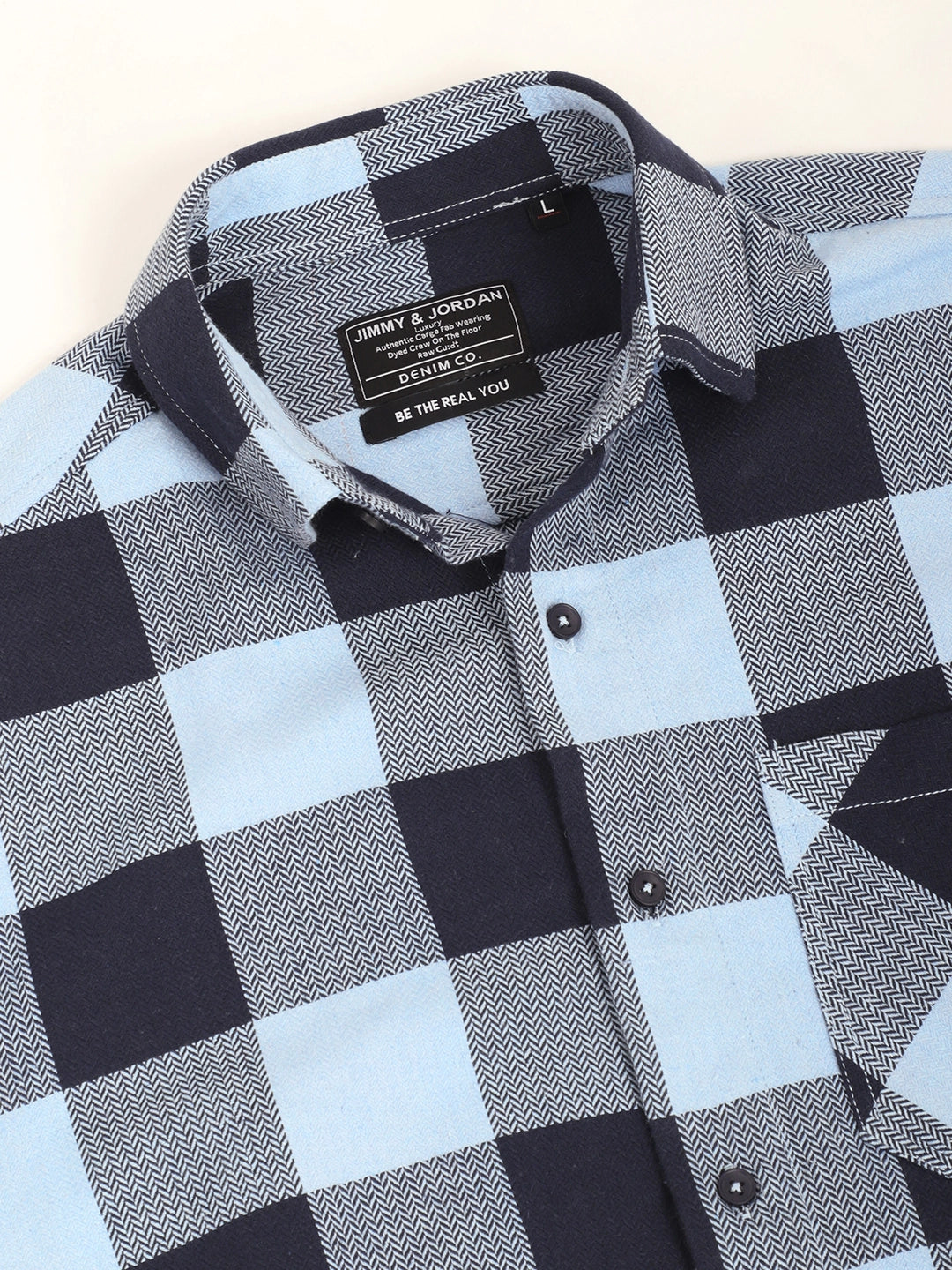 Square Couture Sky Check Shirt