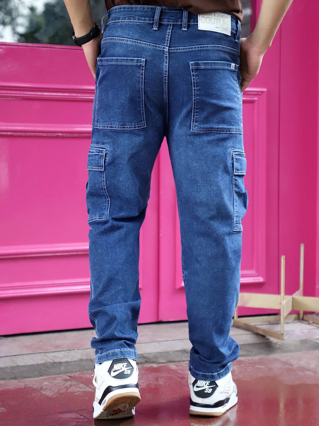 Twilight Fade Trypan Blue Denim Cargo
