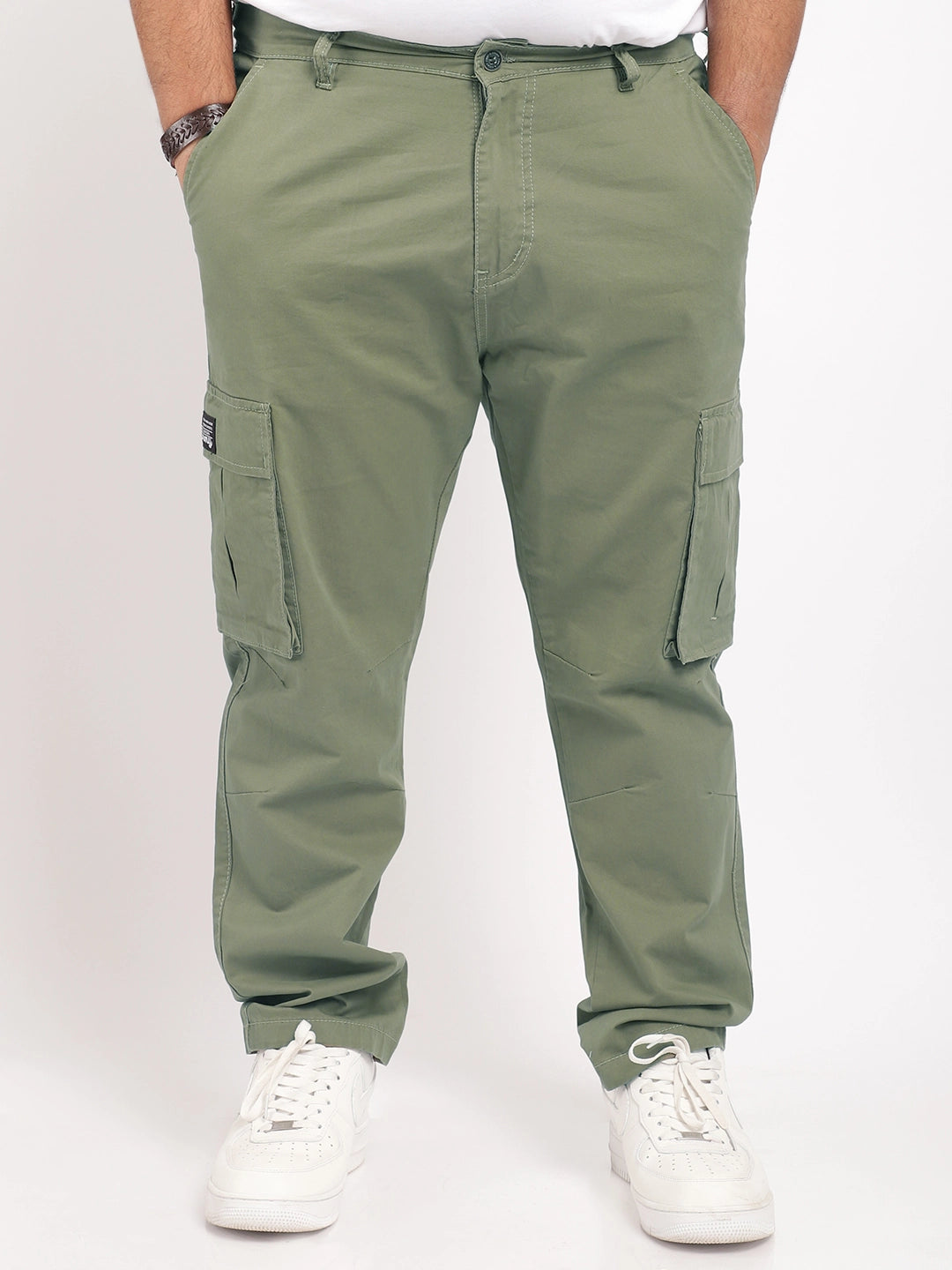 Edge Craft Olive Green Cotton Cargo