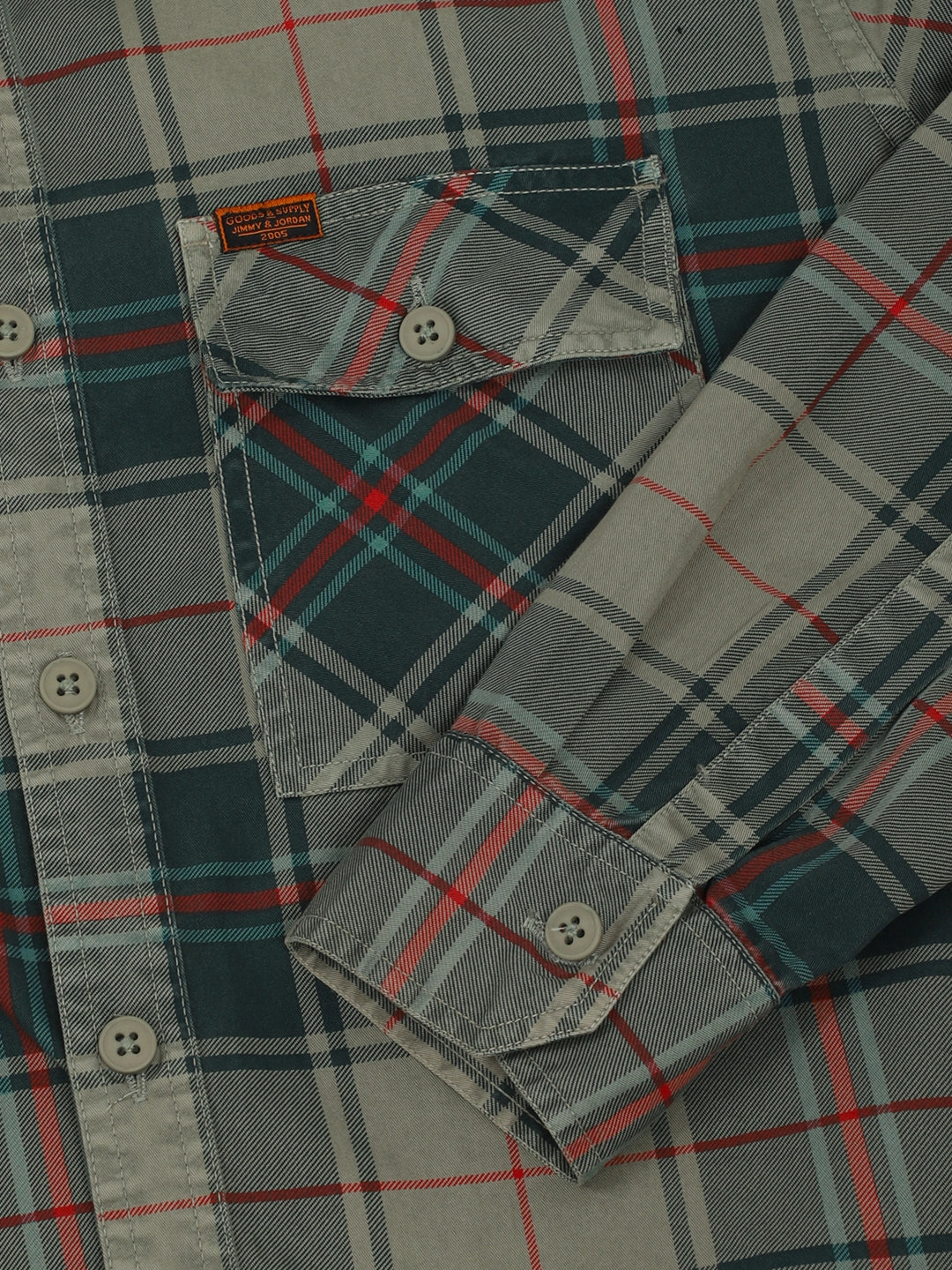 Everyday Green Full Sleeve Check Shirt