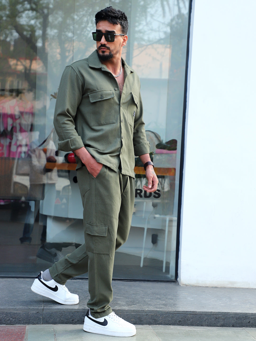 Heatwave Basil Green Co-Ord Set