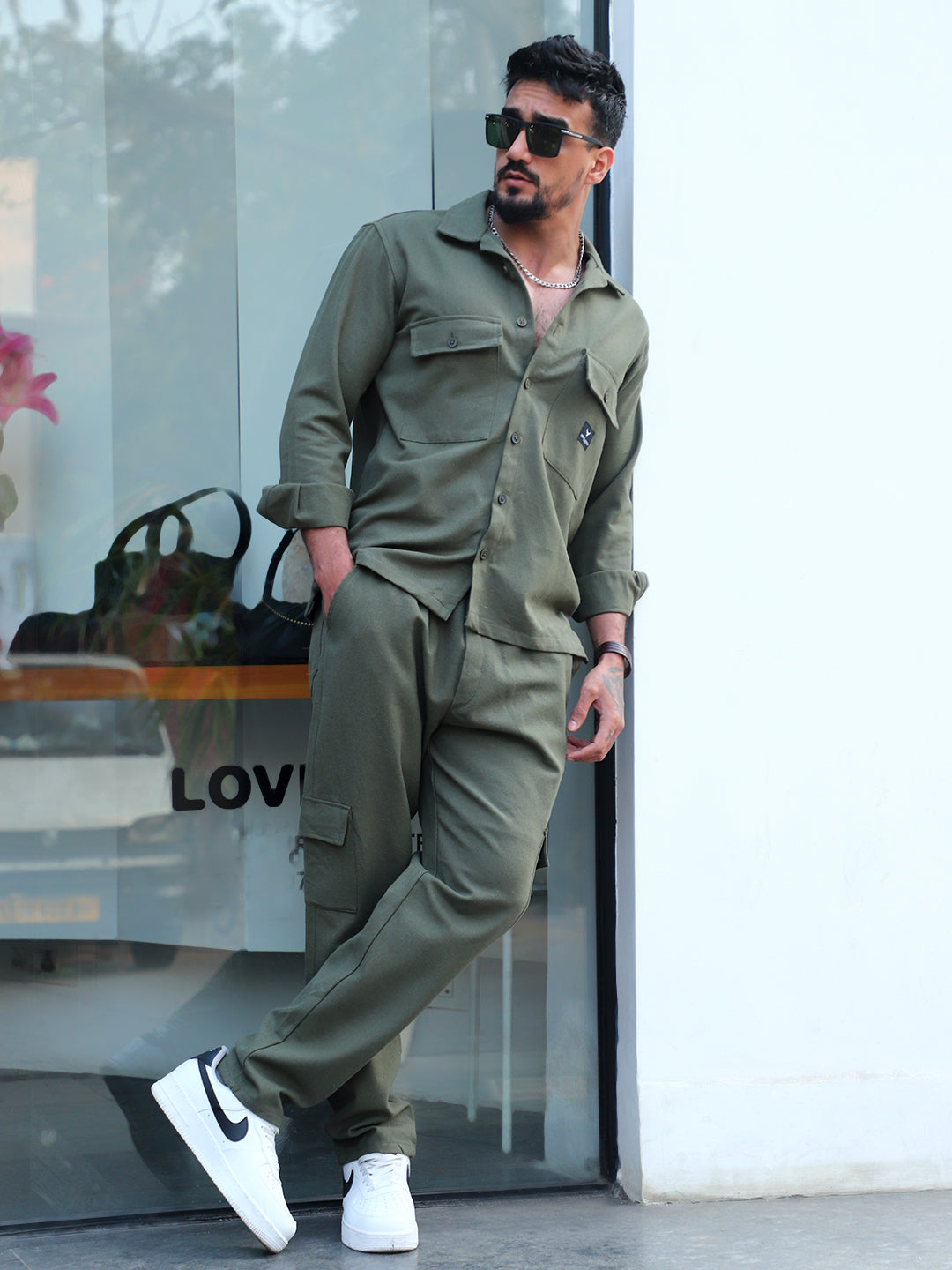 Heatwave Basil Green Co-Ord Set