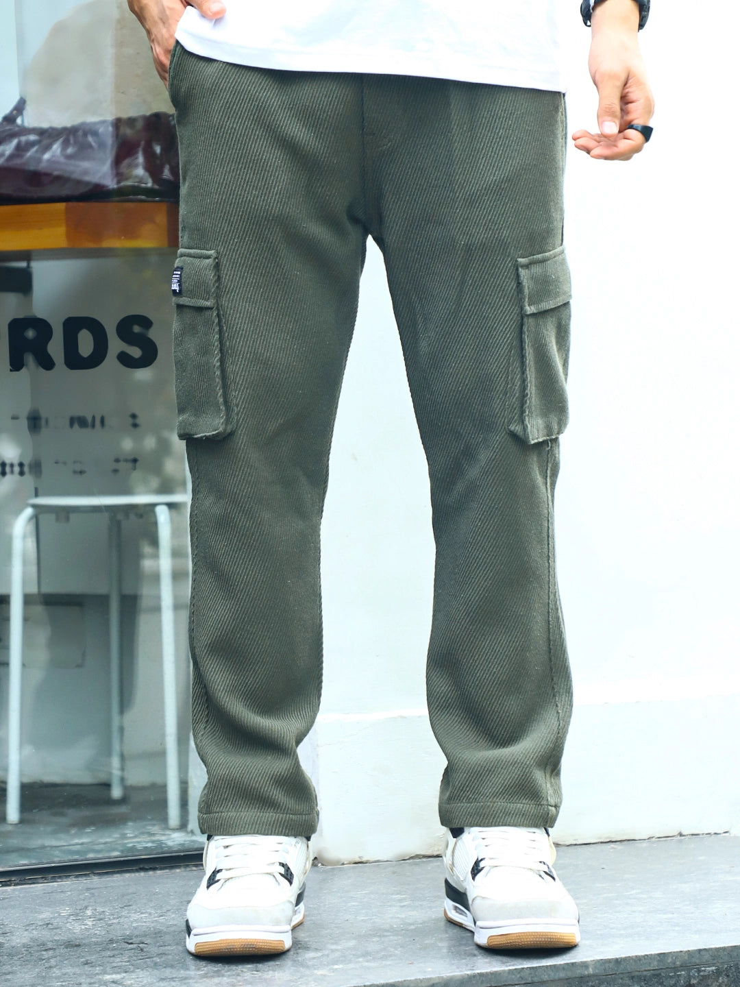 Sahara Stride Dark Green Cotrise Cargo