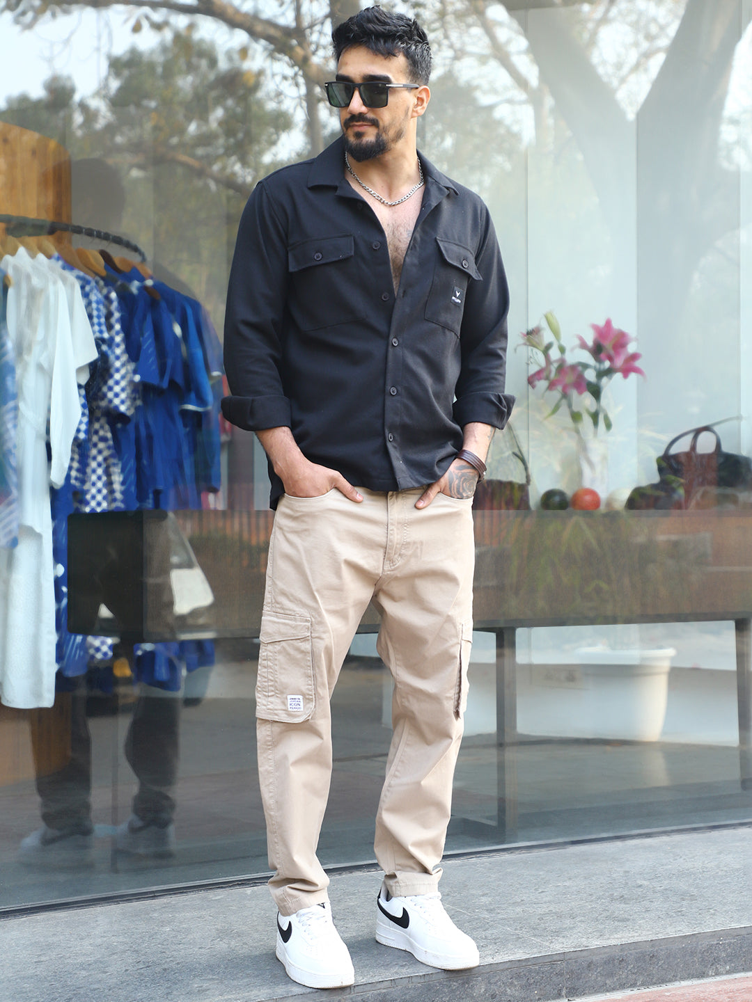 Legacy Sand Brown Cotton Cargo