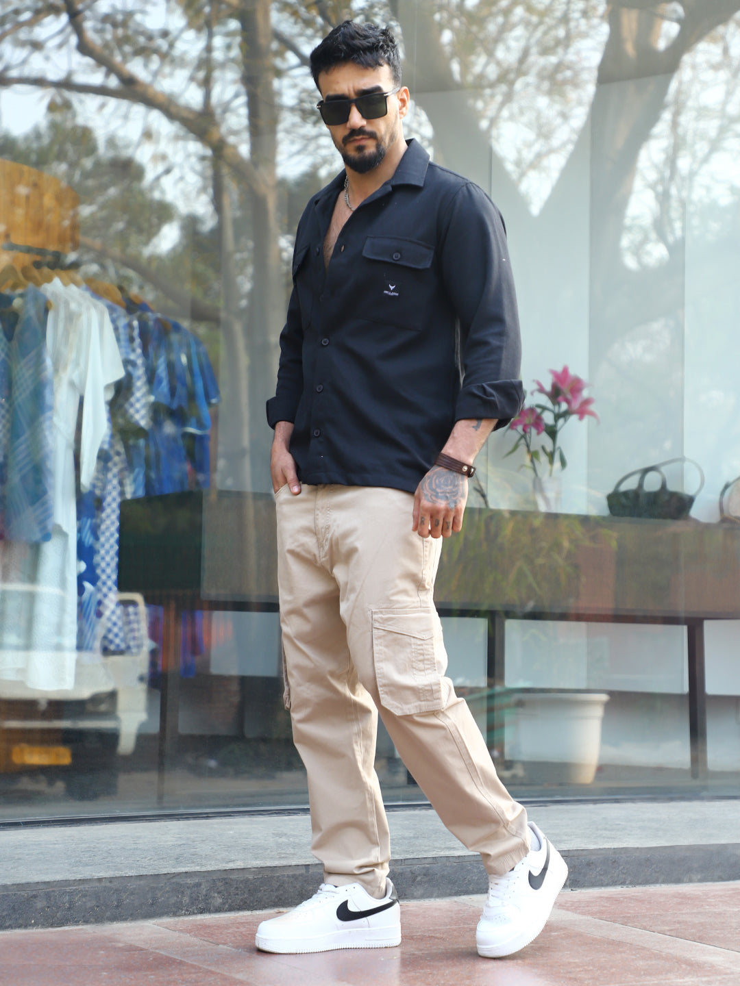 Legacy Sand Brown Cotton Cargo