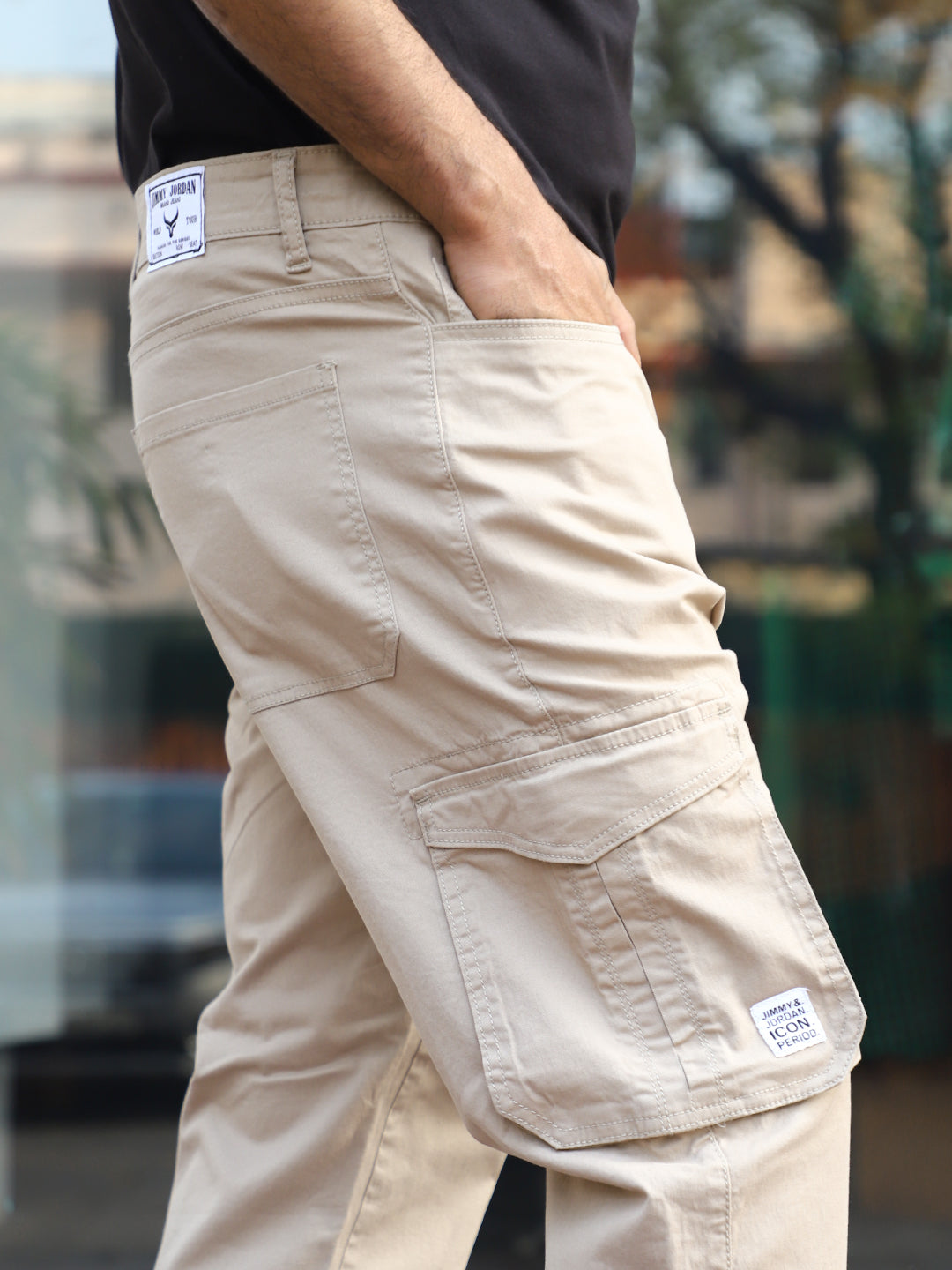Legacy Sand Brown Cotton Cargo