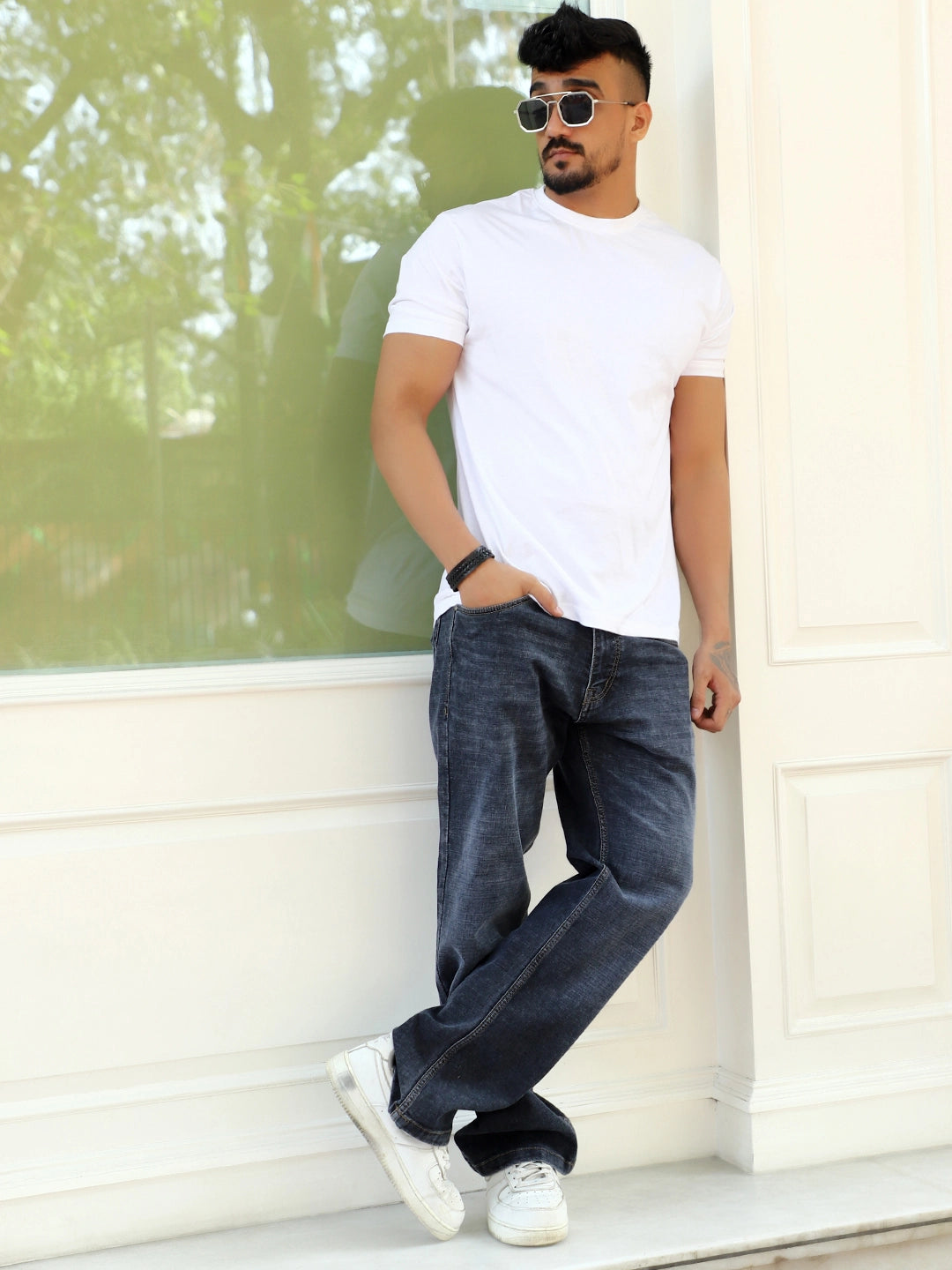 Boss Mode Bootcut Spruce Blue Denim Jeans