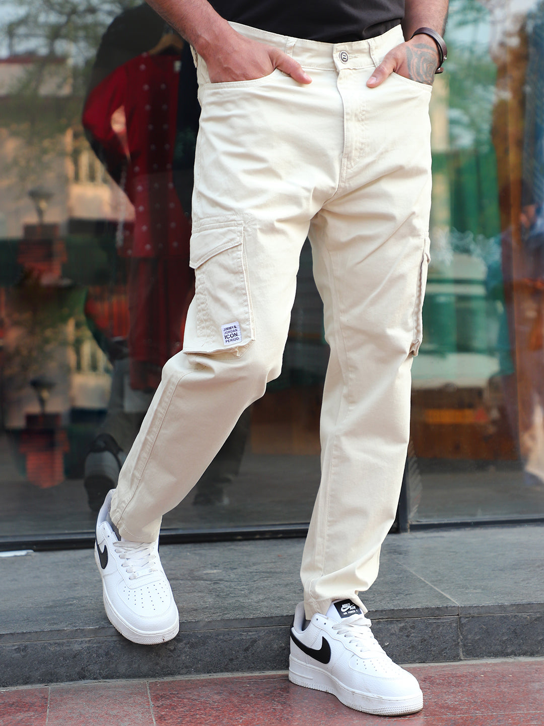 Legacy Cream Cotton Cargo