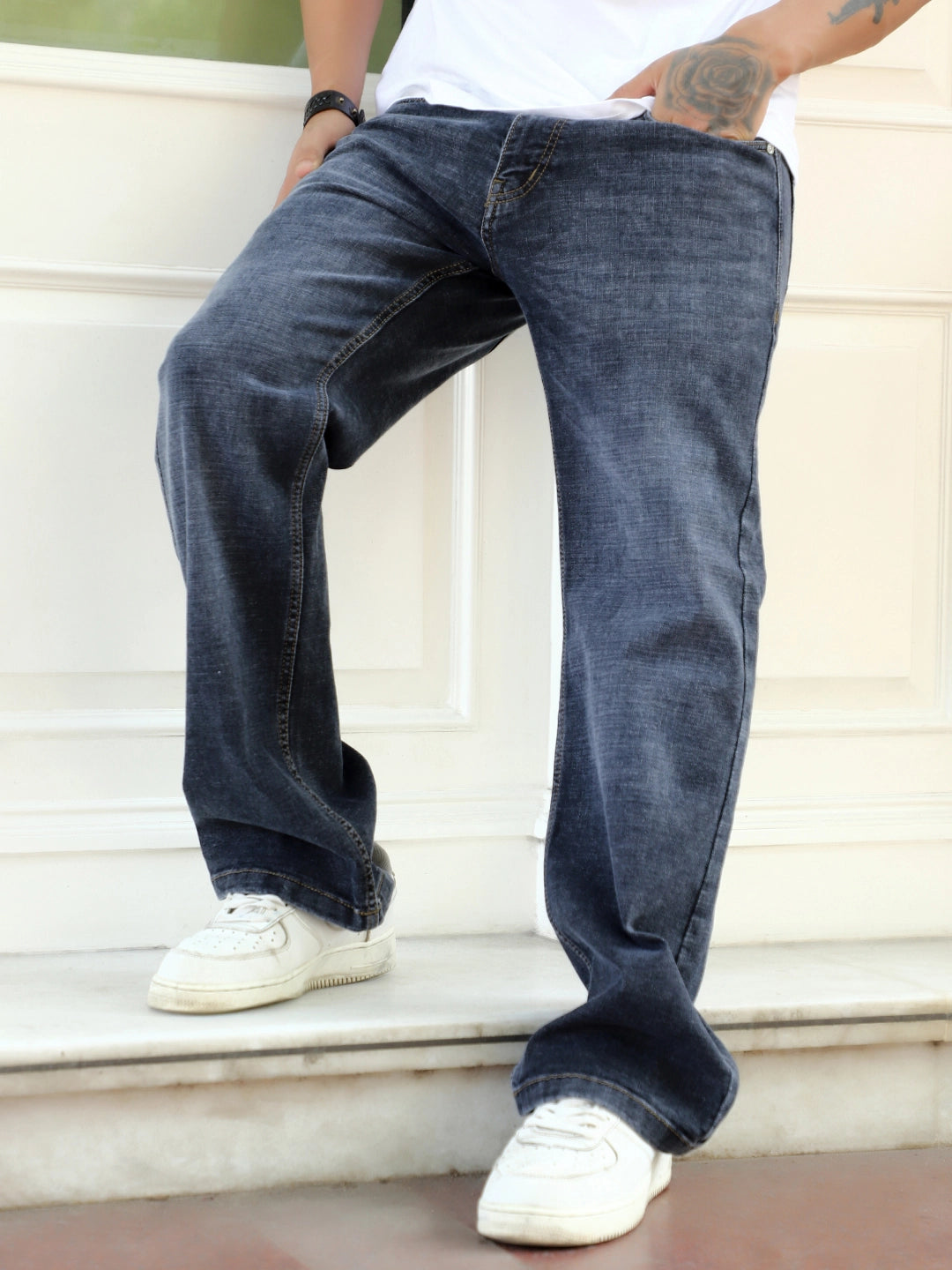 Boss Mode Bootcut Spruce Blue Denim Jeans