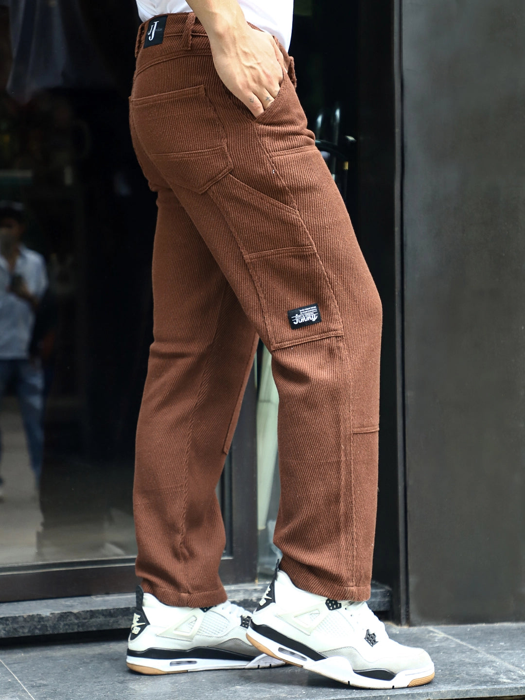 Tiger Claw Dark Brown Cotrise Cargo