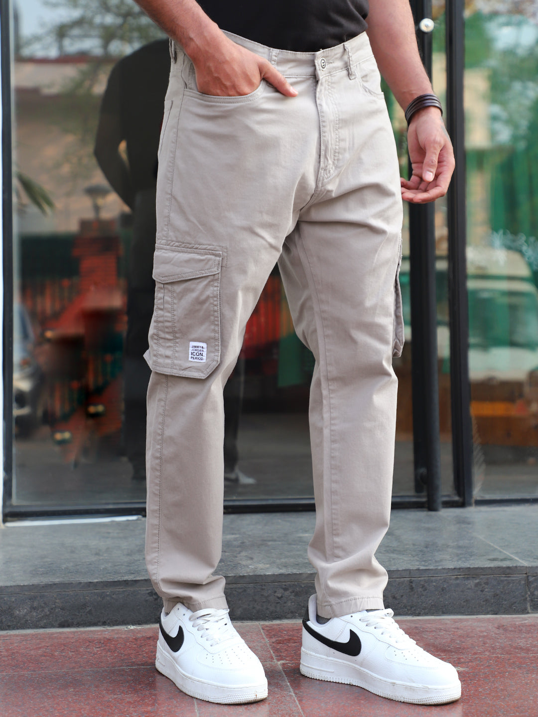 Legacy Grey Cotton Cargo