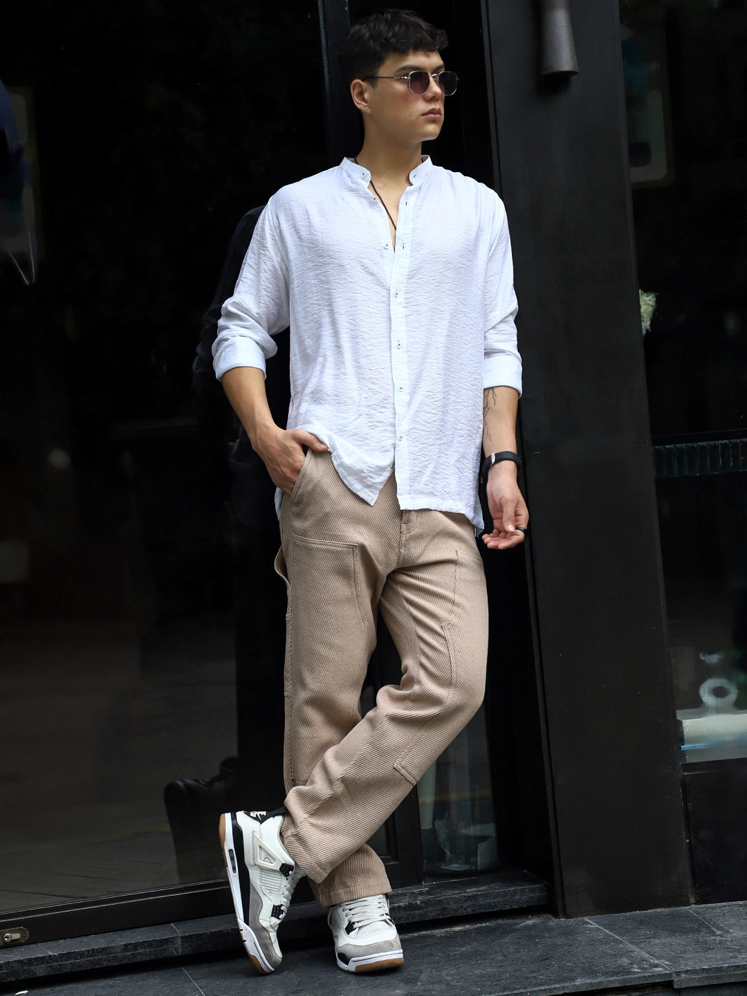 Tiger Claw Beige Cotrise Cargo