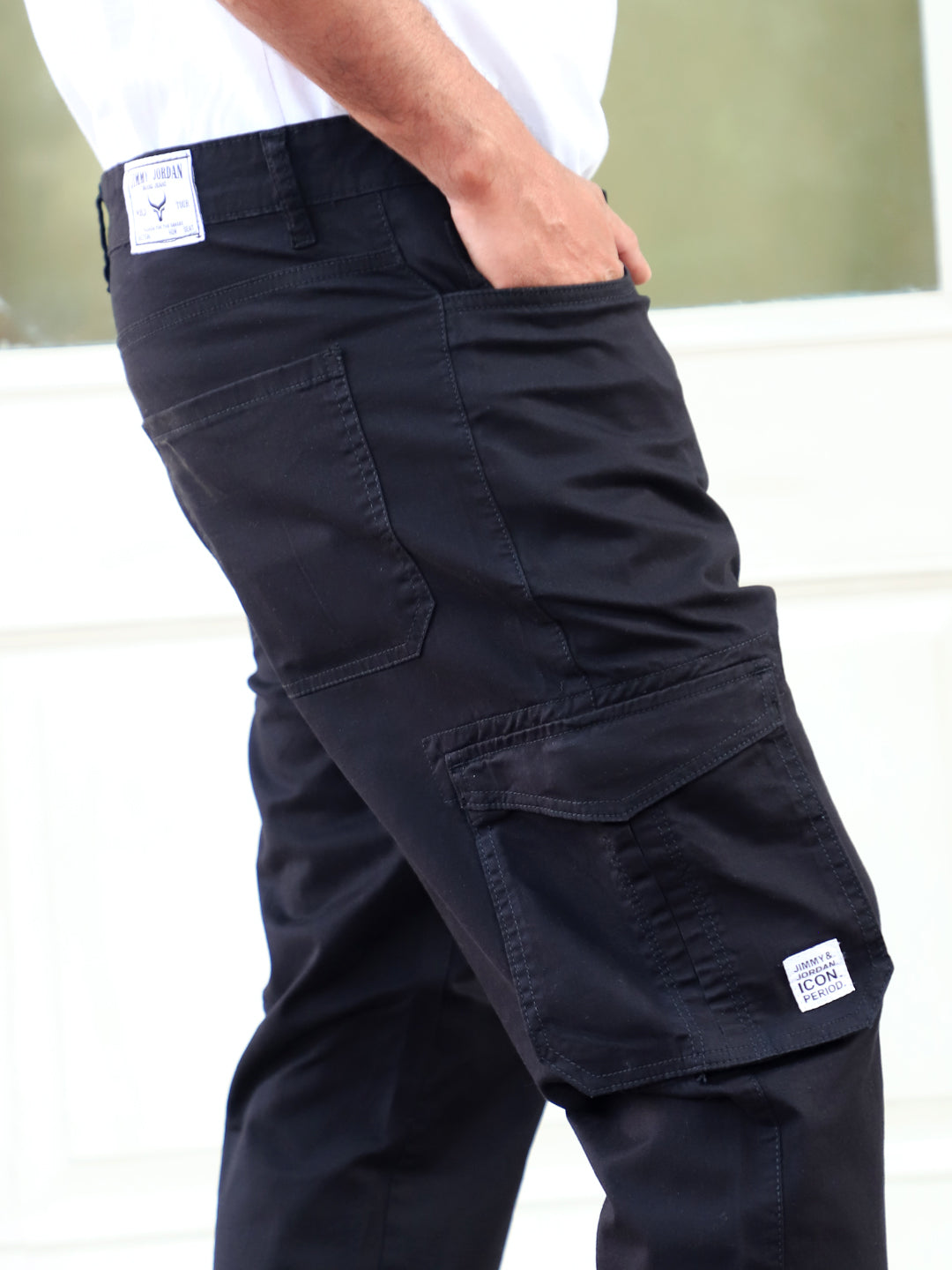 Legacy Black Cotton Cargo