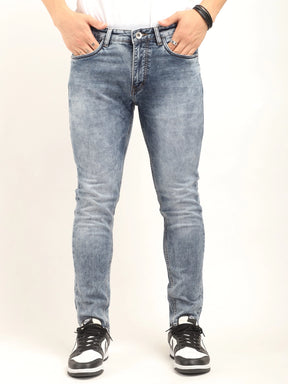 Voult Light Blue Ankle Fit jeans