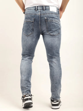 Voult Light Blue Ankle Fit jeans