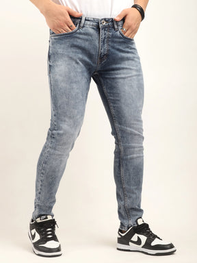 Voult Light Blue Ankle Fit jeans