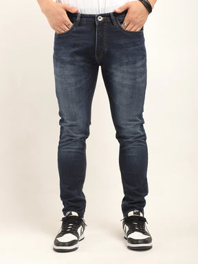 Voult Dark Blue Ankle Fit jeans