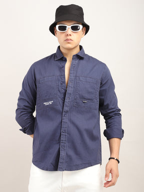 Superflex Stylish Blue Shirt