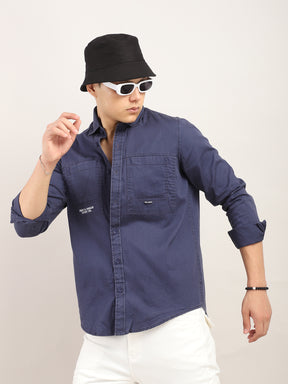 Superflex Stylish Blue Shirt