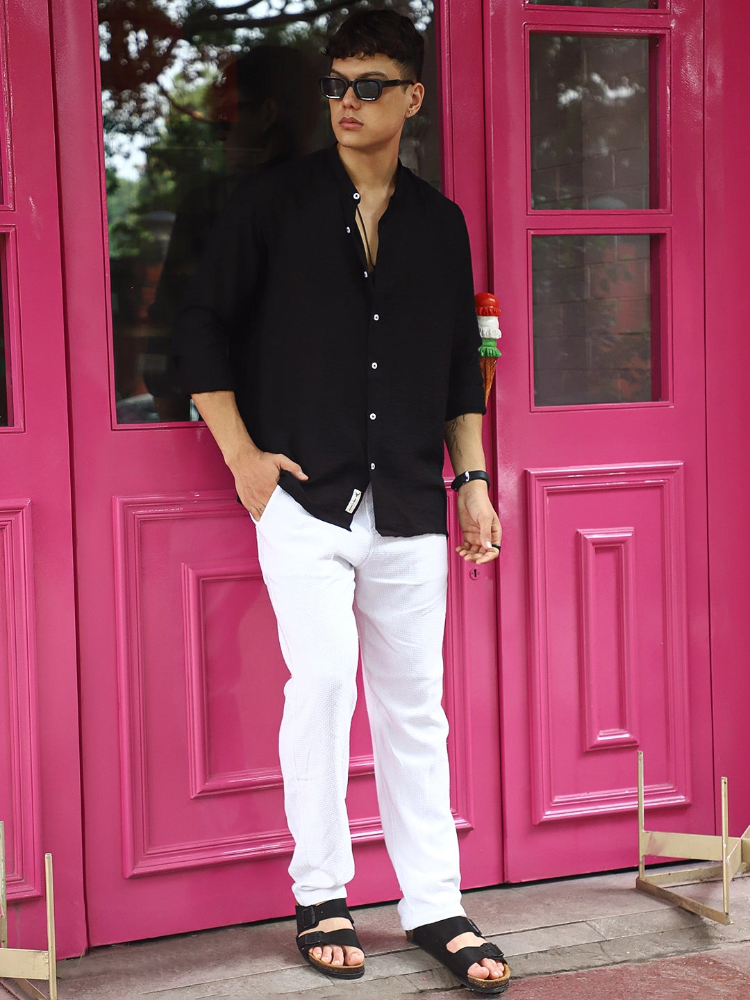 Clubhouse White Linen Trouser
