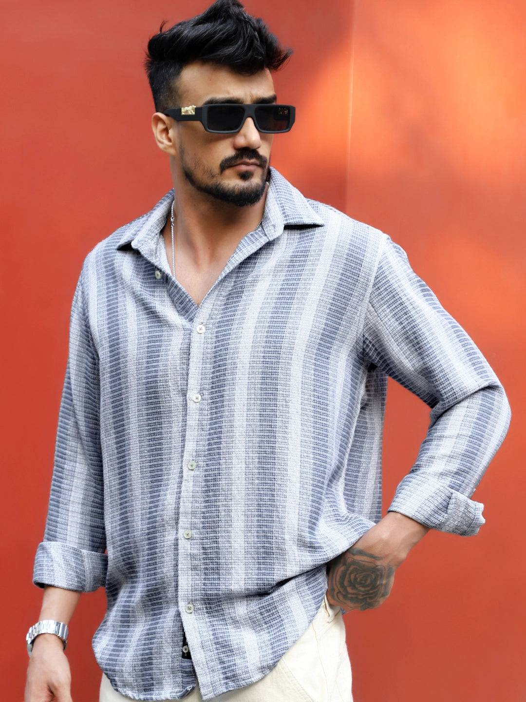 Timeless Blue Full Sleeve Shirt