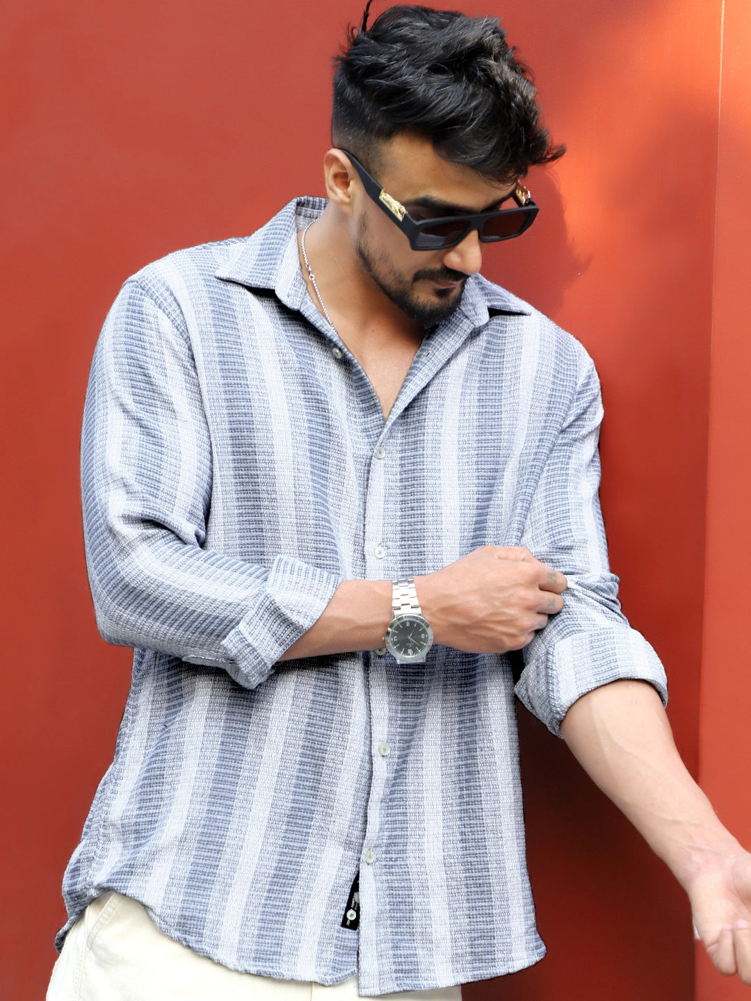 Timeless Blue Full Sleeve Shirt
