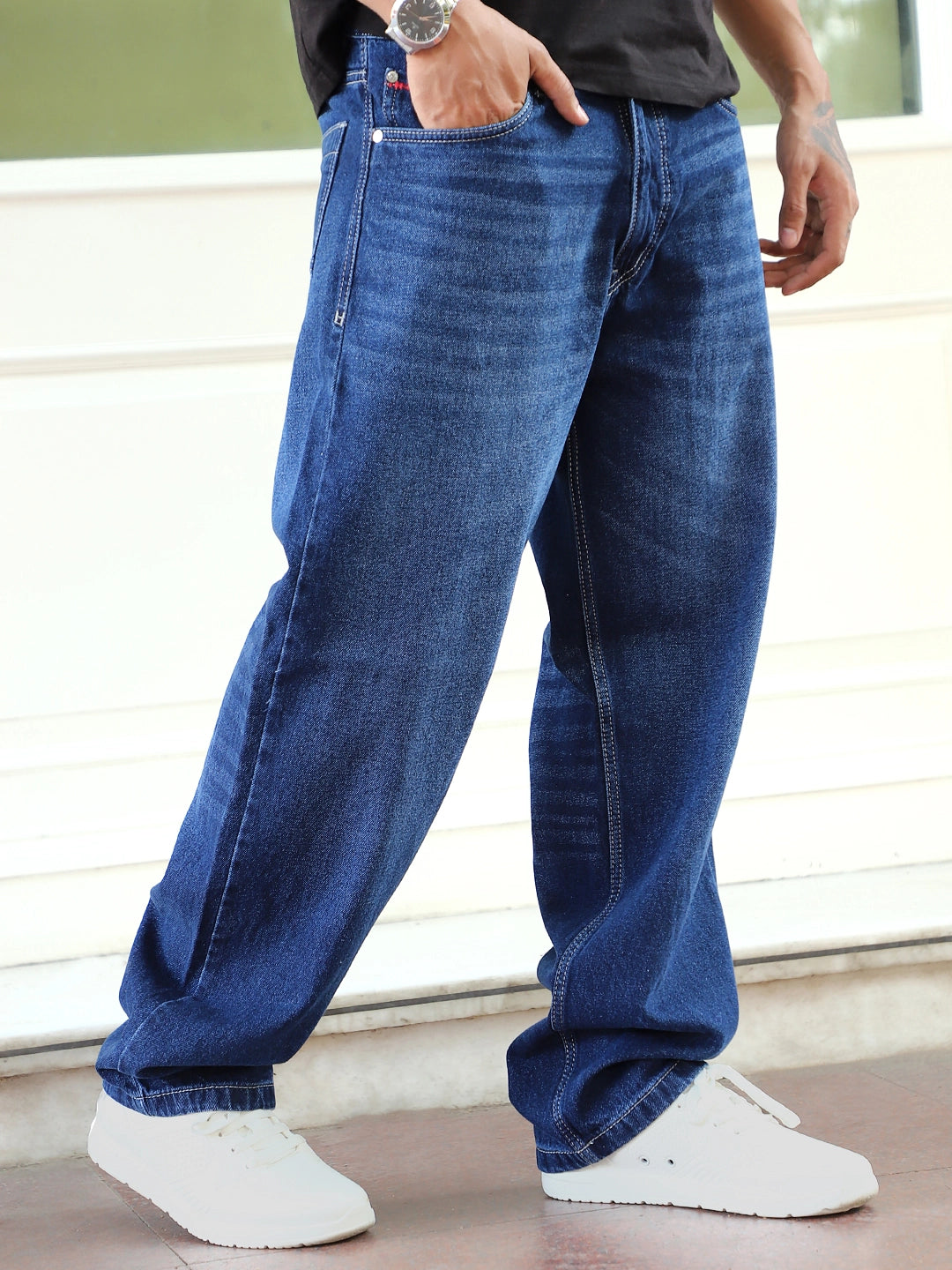 90s Revival Blue Baggy Fit Jeans
