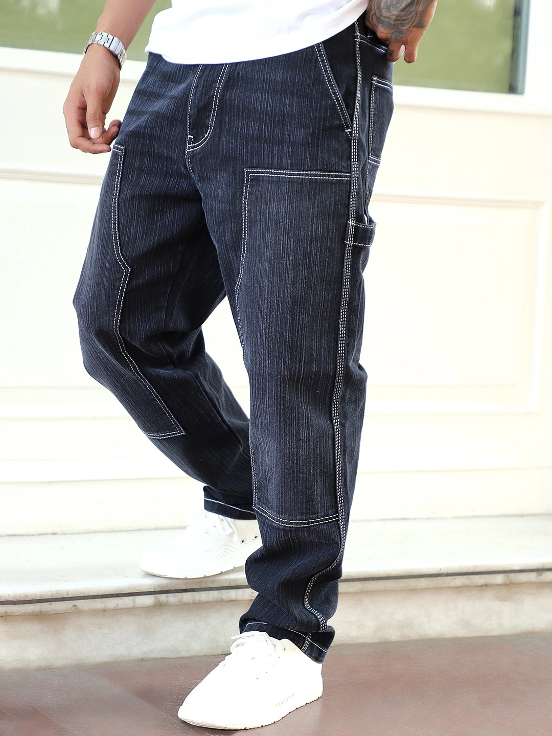 Royal Stitch Pebble Grey Denim Jeans