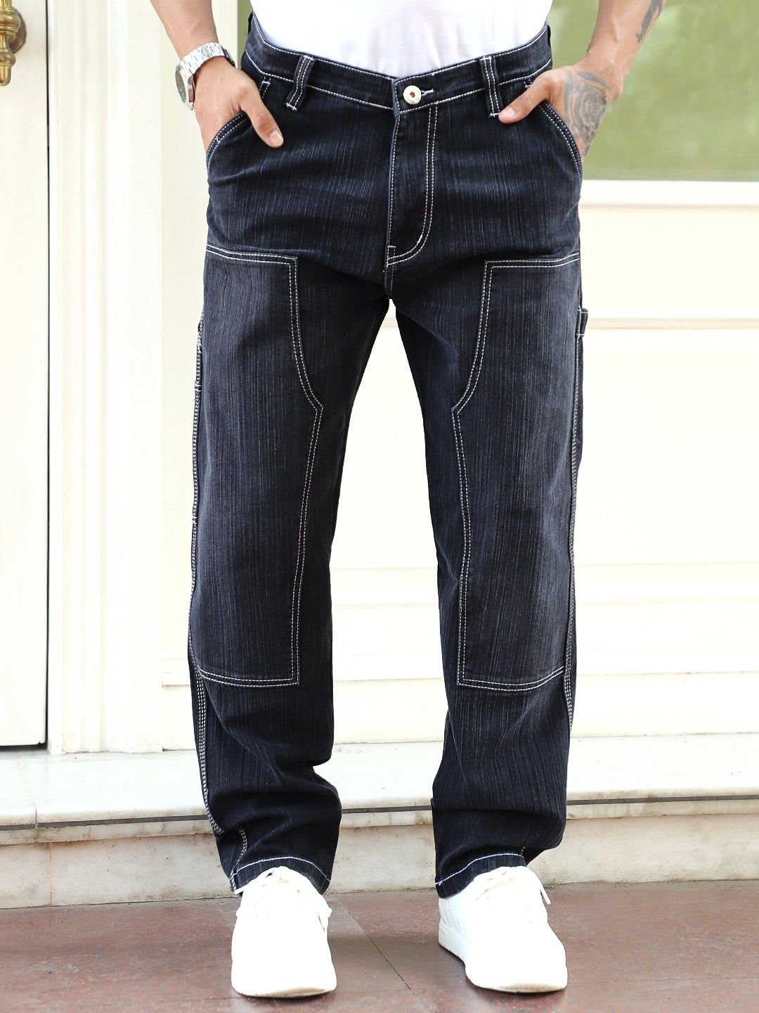 Royal Stitch Pebble Grey Denim Jeans