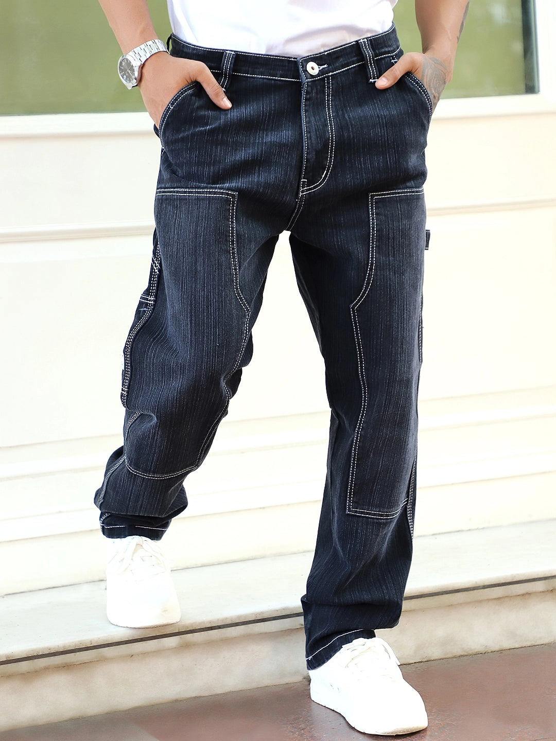 Royal Stitch Pebble Grey Denim Jeans