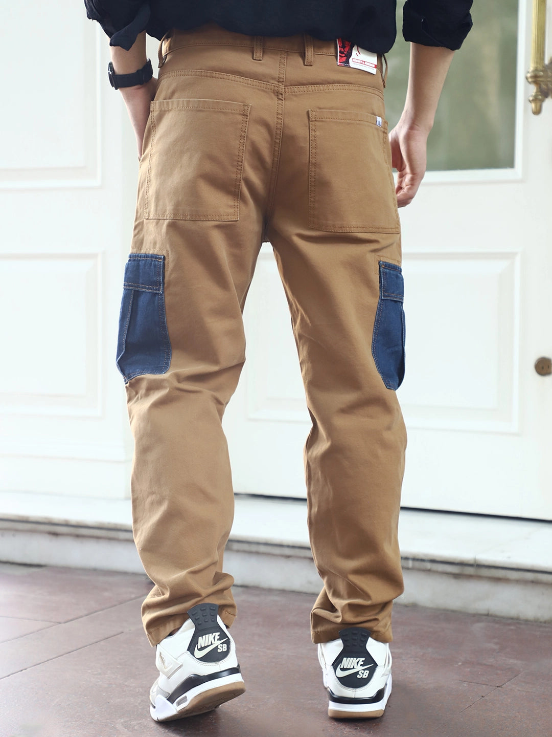 Toughcraft Caramel Brown Denim Cargo