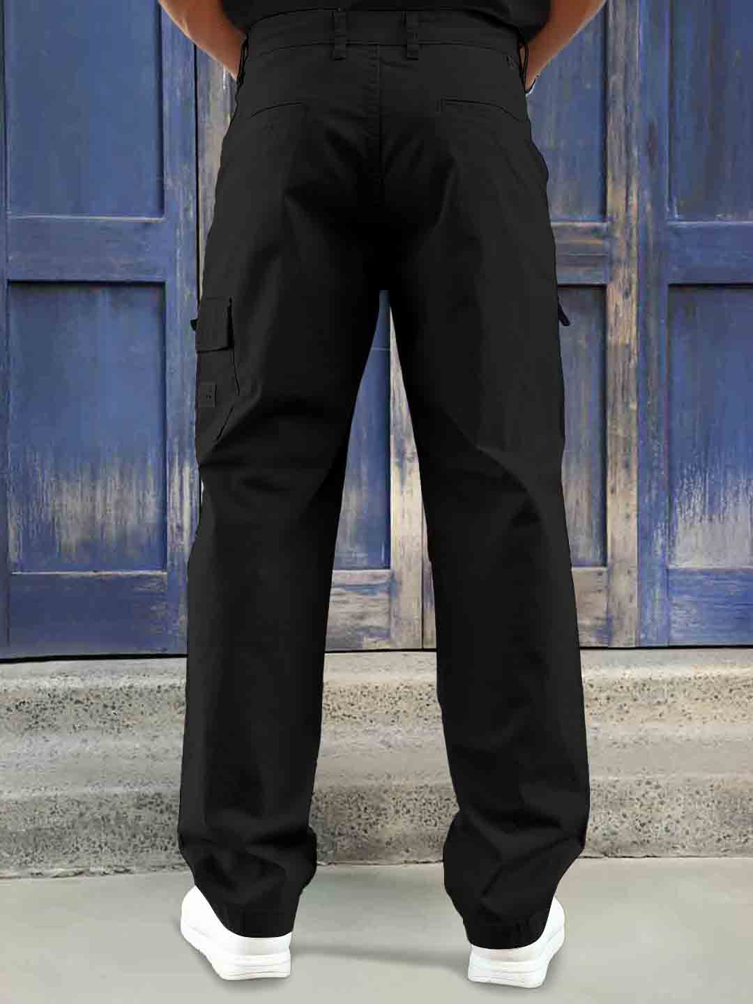 Riverside Black Cotton Cargo